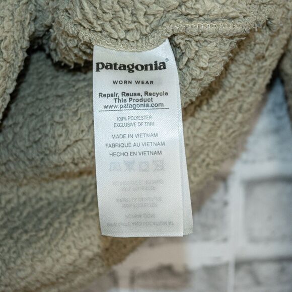 Patagonia Women's Los Gatos Fleece 1/4 Zip Sweater jacket in ELKH size Medium - Picture 5 of 10